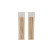 Load image into Gallery viewer, BiteMyWood Unflavored High Quality USA Birchwood Toothpicks in Plastic Tube Or Jars - 2 Sizes Available
