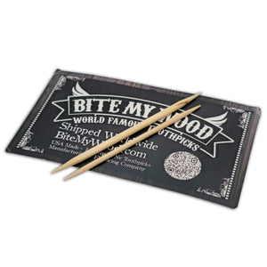 Birchwood Double Point Oversized Toothpicks In Master Case Cardboard Box 20x1600