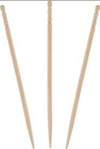 BiteMyWood Unflavored High Quality USA Birchwood Toothpicks in Plastic Tube Or Jars - 2 Sizes Available