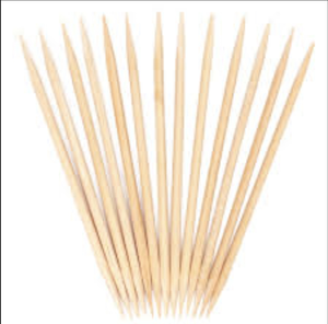 BiteMyWood Unflavored High Quality USA Birchwood Toothpicks in Plastic Tube Or Jars - 2 Sizes Available